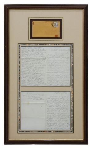 3FRAMED AMERICAN CIVIL WAR-ERA
