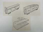 3PC 1982 LIONEL AMERICAN FLYER
