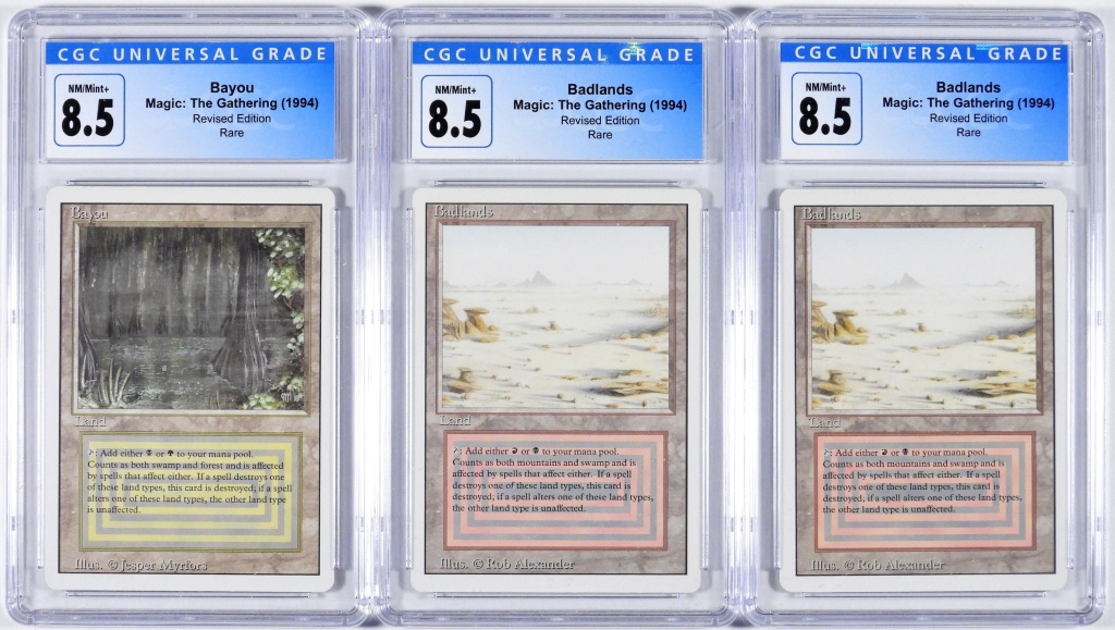 3PC 1994 MTG REVISED BAYOU BADLANDS