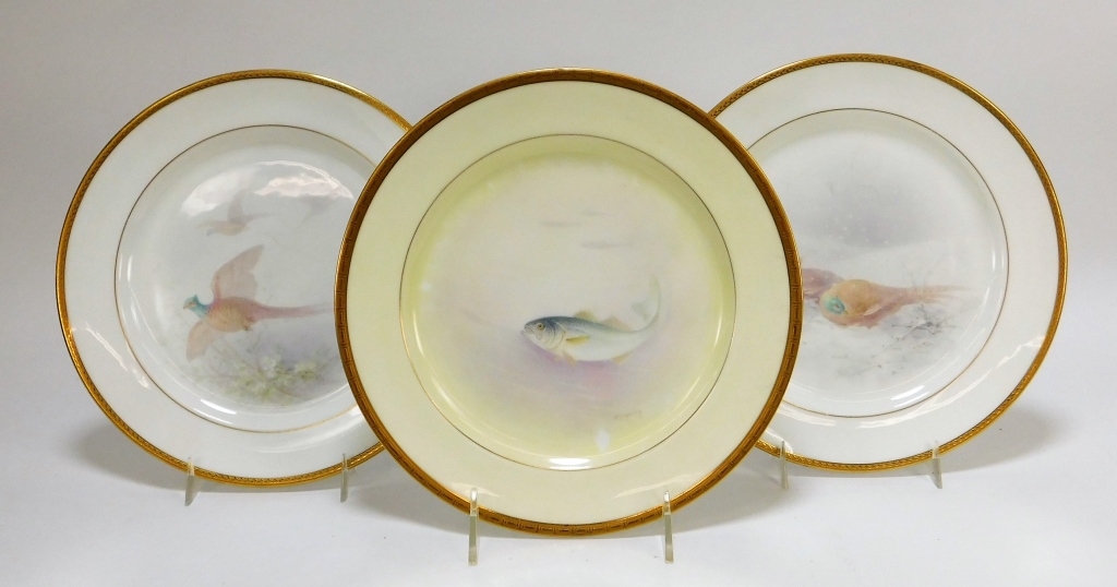 3PC AMERICAN BELLEEK PORCELAIN