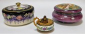 3PC AMERICAN BELLEEK PORCELAIN