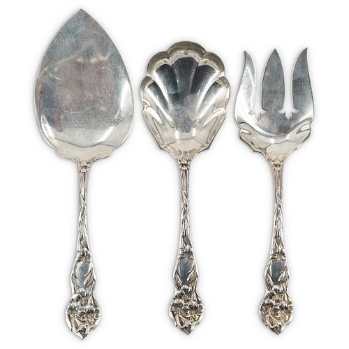 (3PC) AMERICAN STERLING SILVER