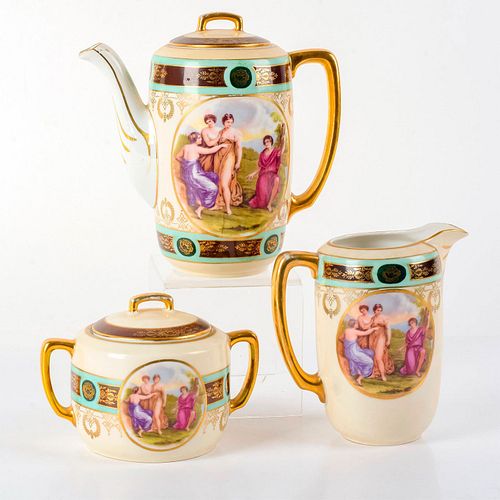 3PC ANGELICA KAUFFMAN COFFEE