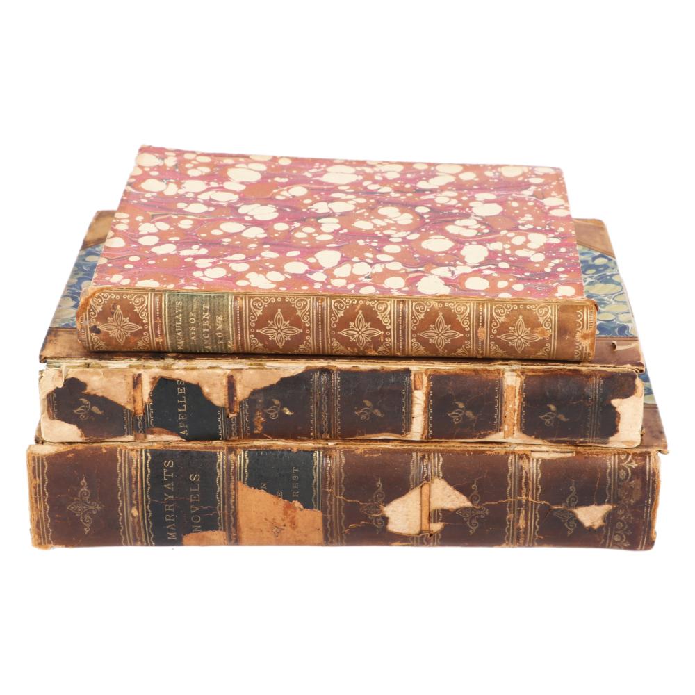 3PC ANTIQUE DECORATIVE BOOK