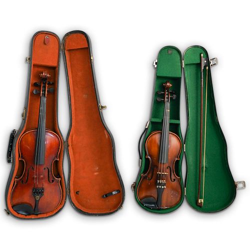 (3PC) ANTIQUE GERMAN VIOLIN
