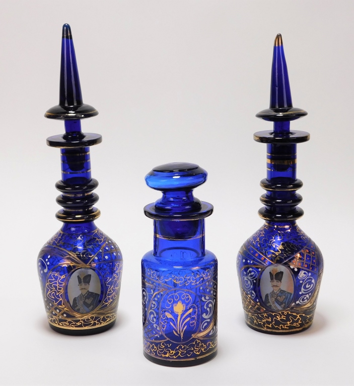 3PC ANTIQUE PERSIAN QAJAR
