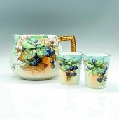3PC ANTIQUE PL LIMOGES PORCELA
