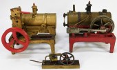 3PC ANTIQUE WEEDEN STEAM ENGIN