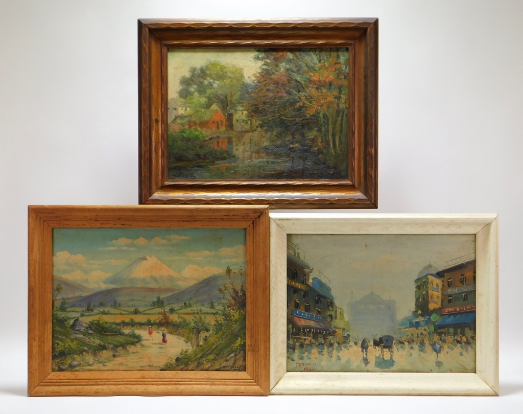 3PC ASSORTED IMPRESSIONIST