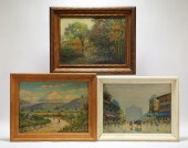 3PC ASSORTED IMPRESSIONIST LAN