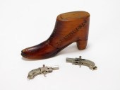 3PC AUSTRIAN PINFIRE PISTOLS &