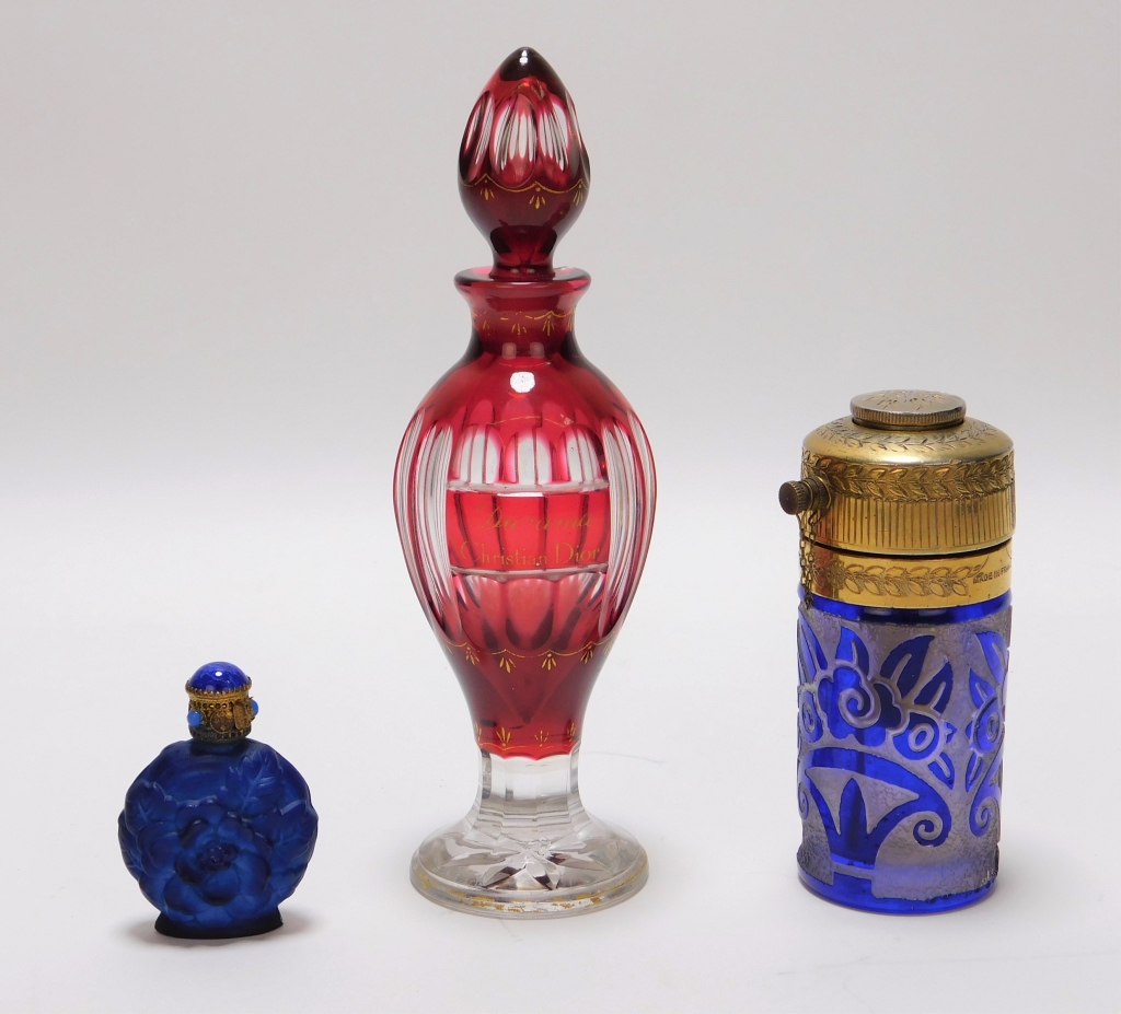 3PC BACCARAT DIOR & OTHER PERFUME