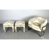 3pc BERNHARDT Modernist Seatin