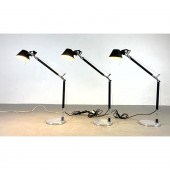 3pc Black Artemide Tolomeo Tab