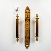 3PC BRASS FRENCH STYLE PULL DO