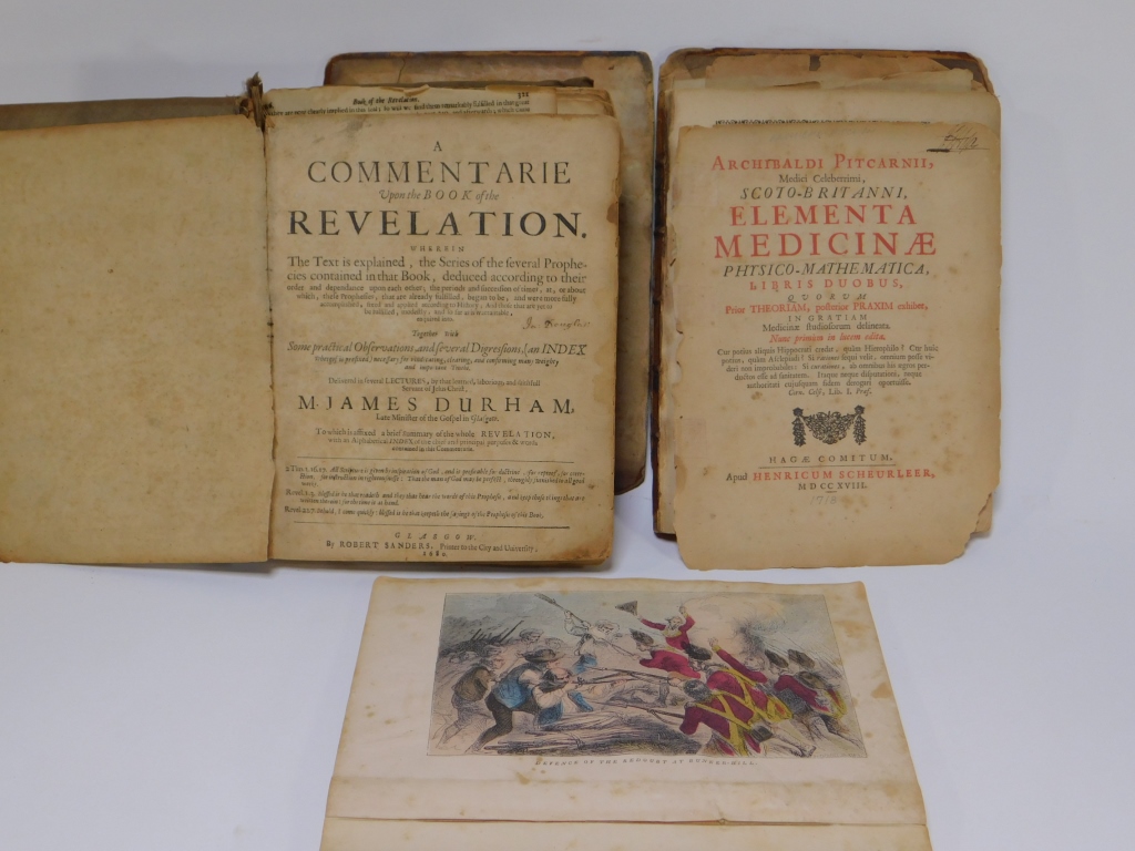 3PC C.1680 ANTIQUARIAN LEATHERBOUND