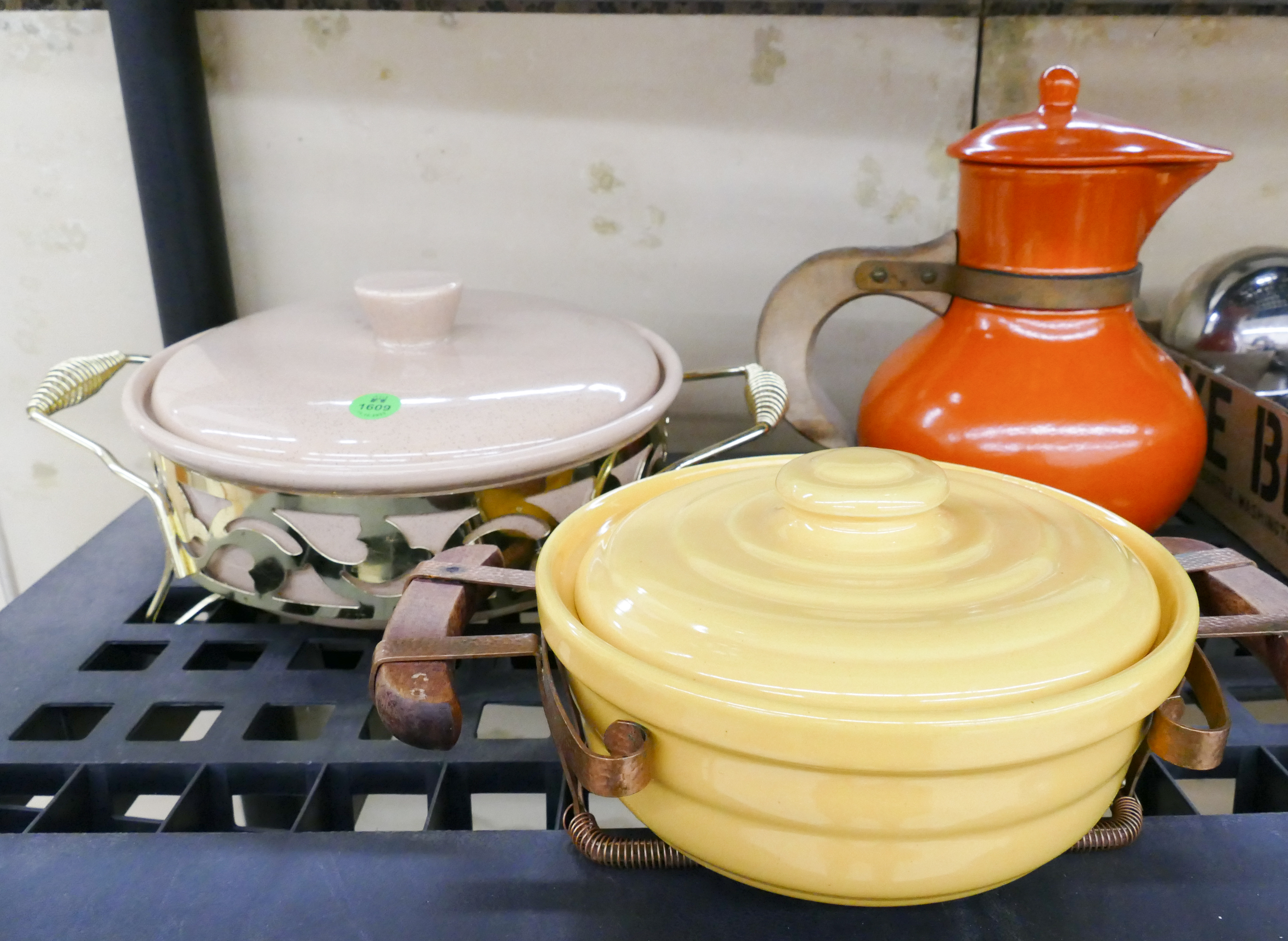 3pc California Pottery Servers &