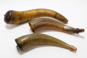 3PC CENTENNIAL POWDER HORNS ,c