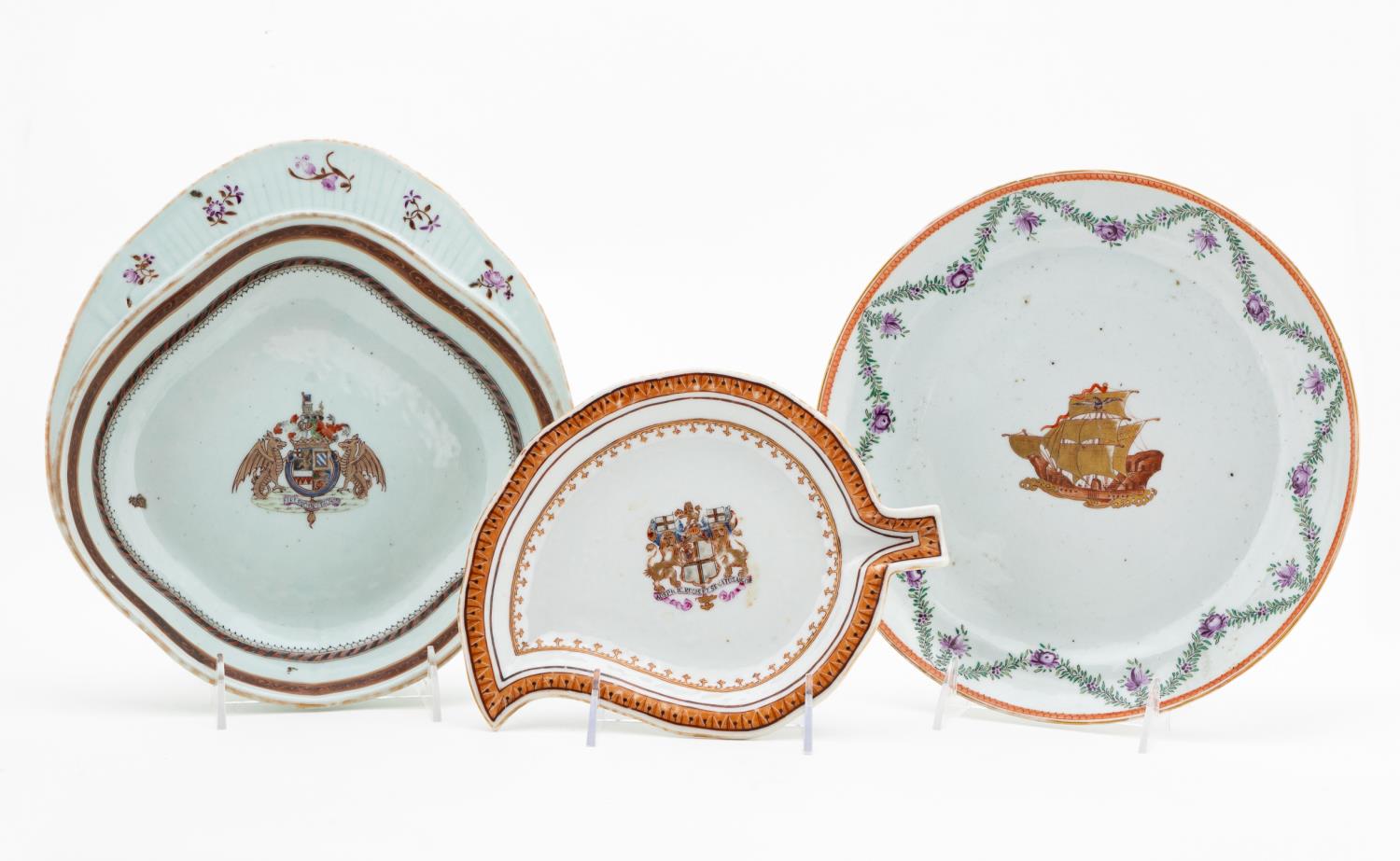 3PC, CHINESE EXPORT ARMORIAL