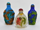 3PC CHINESE PEKING AND PAINTED