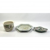 3pc Chinese Porcelain bowls an