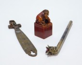 3PC CHINESE SILVER HAIR PIN SH