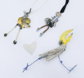 3pc Contemporary Art Jewelry f