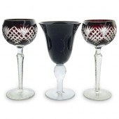 (3PC) CRYSTAL STEMWARE GROUPIN