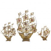 (3PC) CU PORTUGAL BRASS FILIGR