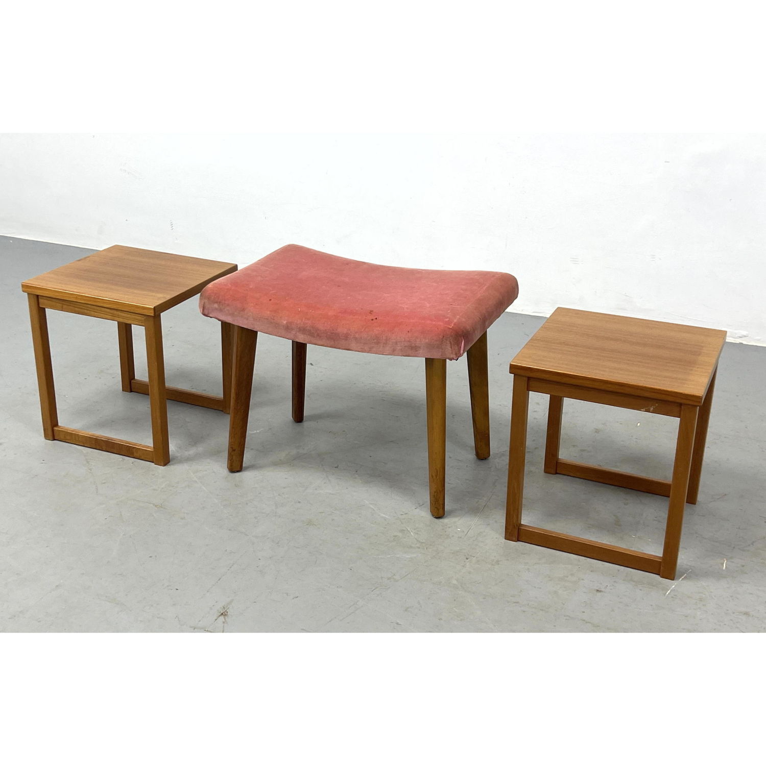 3pc Danish Teak Modern Small