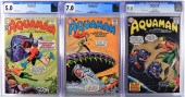 3PC DC COMICS AQUAMAN SILVER A