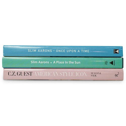 (3PC) DESIGNER COFFEE TABLE BOOK