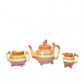 3PC DOULTON LAMBETH STONEWARE