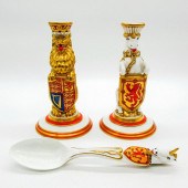 3PC DOULTON PROTOTYPE CANDLEHO