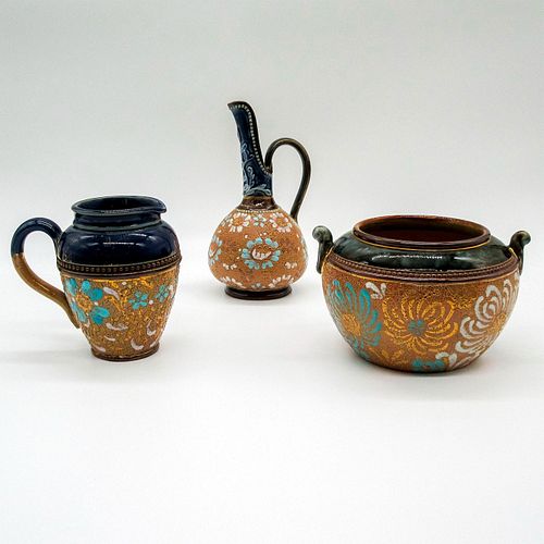 3PC DOULTON & SLATER'S PATENT SMALL