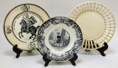 3PC EARLY FRENCH CREIL PORCELA