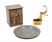 3PC EARLY PRIMITIVE TIN TOY GR