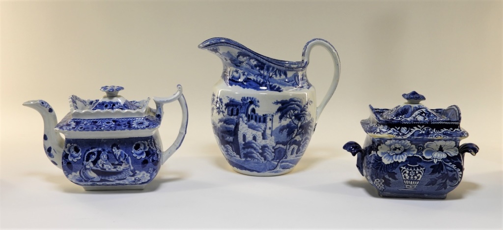 3PC. ENGLISH CLEWS STAFFORDSHIRE