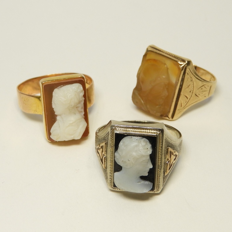 3PC. ESTATE 10 & 9 K GOLD MEN'S