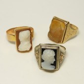 3PC. ESTATE 10 & 9 K GOLD MEN'