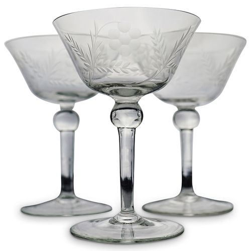 (3PC) ETCHED GLASS