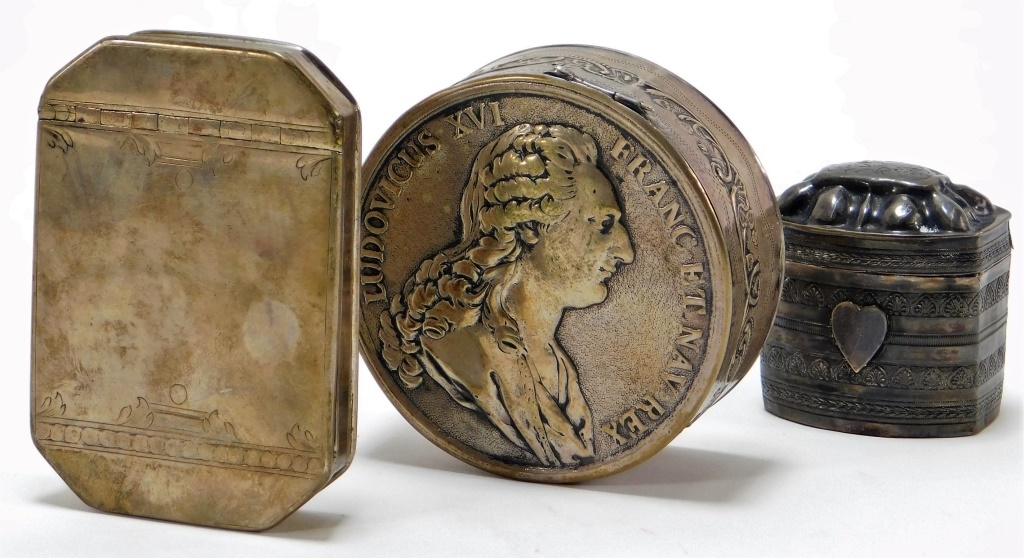 3PC EUROPEAN SILVER & SILVER