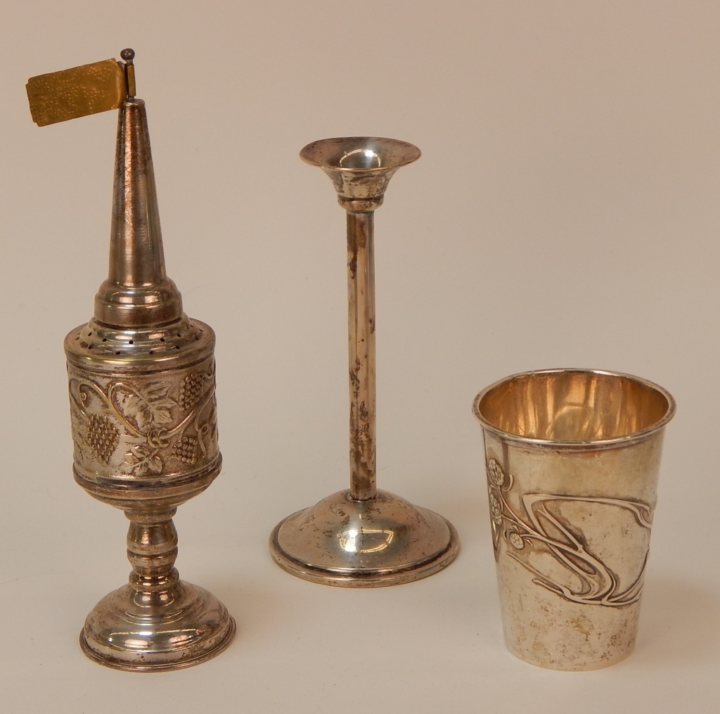3PC EUROPEAN STERLING SILVER