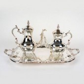 3PC F.B. ROGERS SILVERPLATE TE