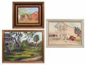 3PC. FLORIDA PAINTING LOT: 1)