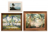 3PC. FLORIDA PAINTING LOT: 1)