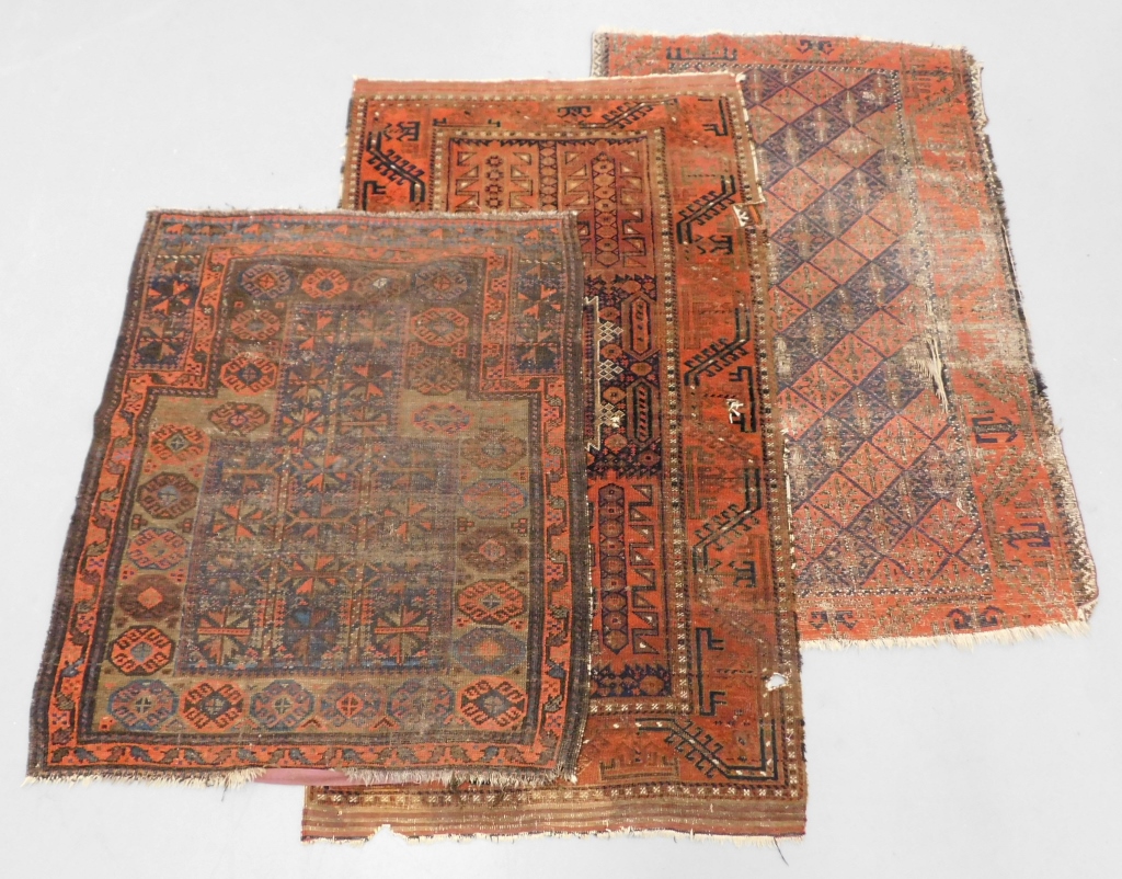 3PC GEOMETRIC BALUCH RUGS Middle