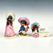 3PC GOEBEL DEGRAZIA FIGURINES