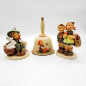 3PC GOEBEL HUMMEL FIGURINES AN