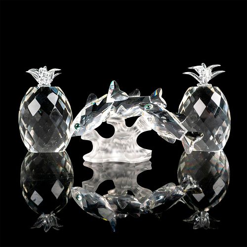 3PC GROUPING OF CUT CRYSTAL